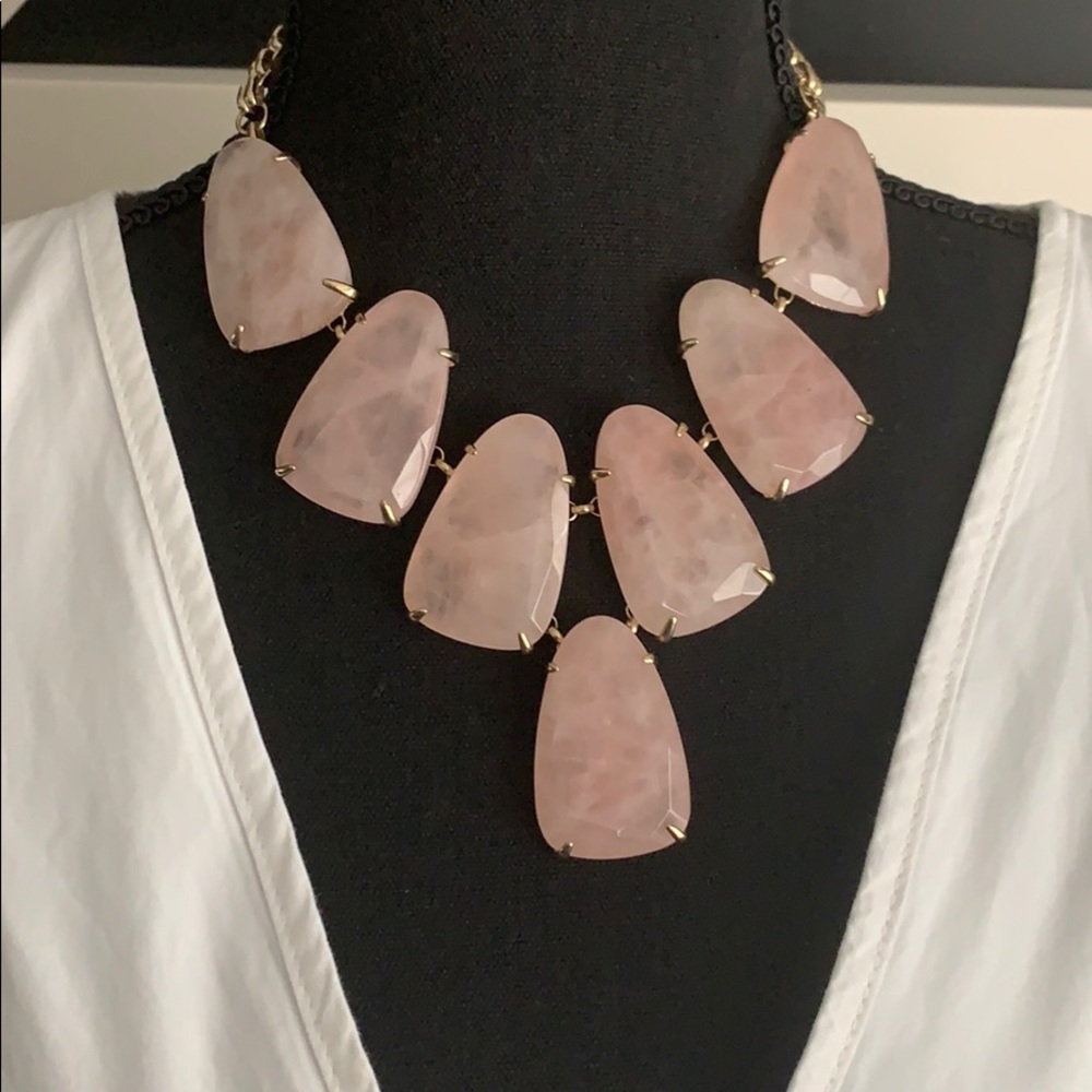 Kendra Scott Rose Quartz -Harlow